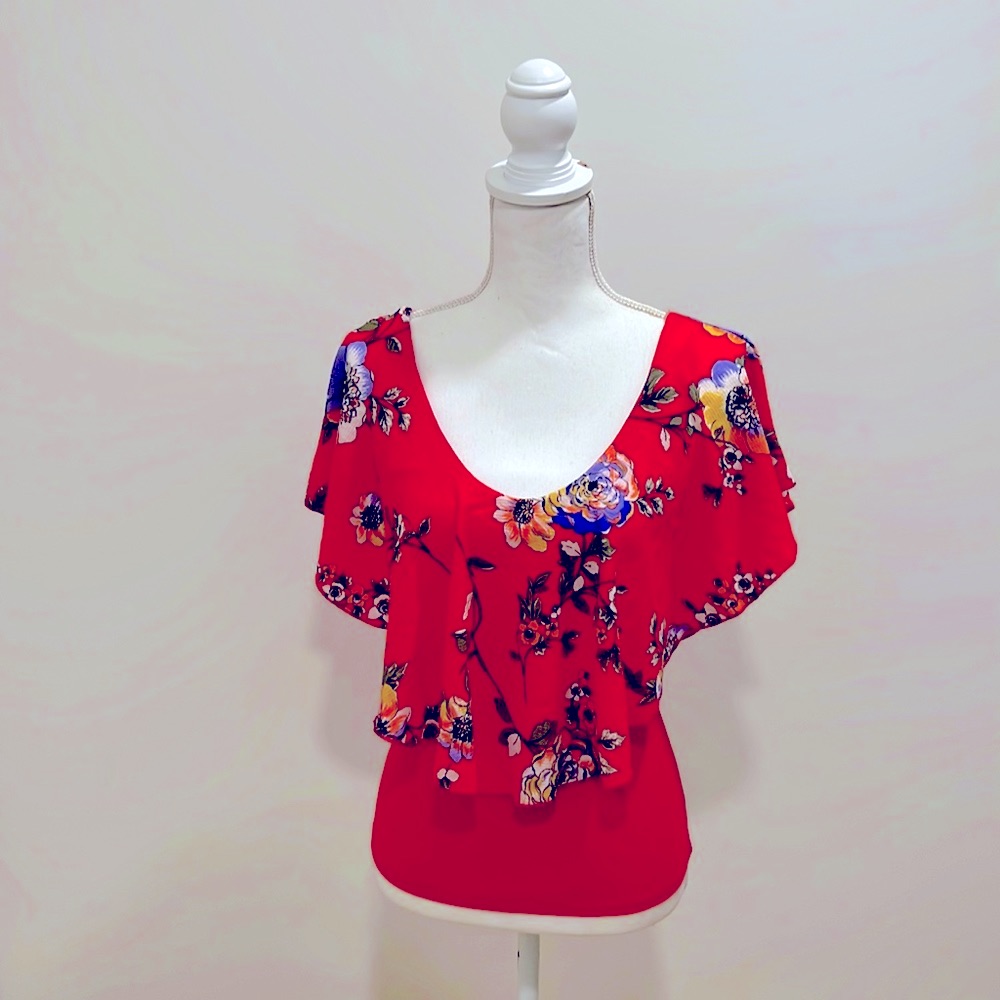 Flower Pattern Top